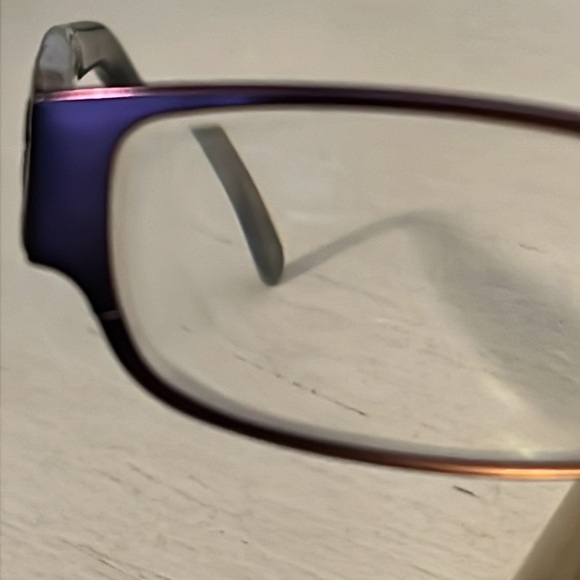 Tory Burch TY 1001 eyeglass frames plum with case - Picture 2 of 9